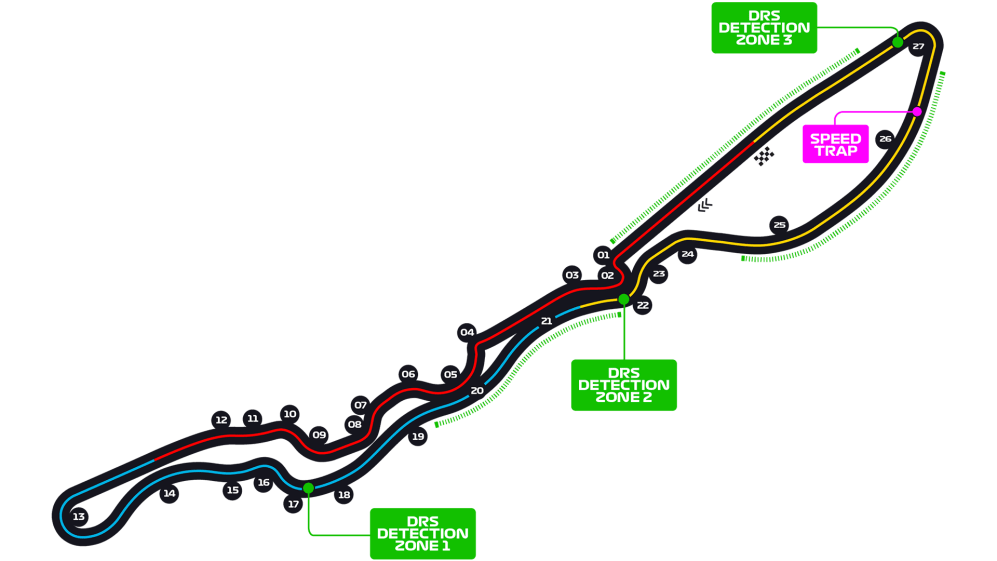 Alpine in 2024: Saudi Arabia, Confirmation: trackmap